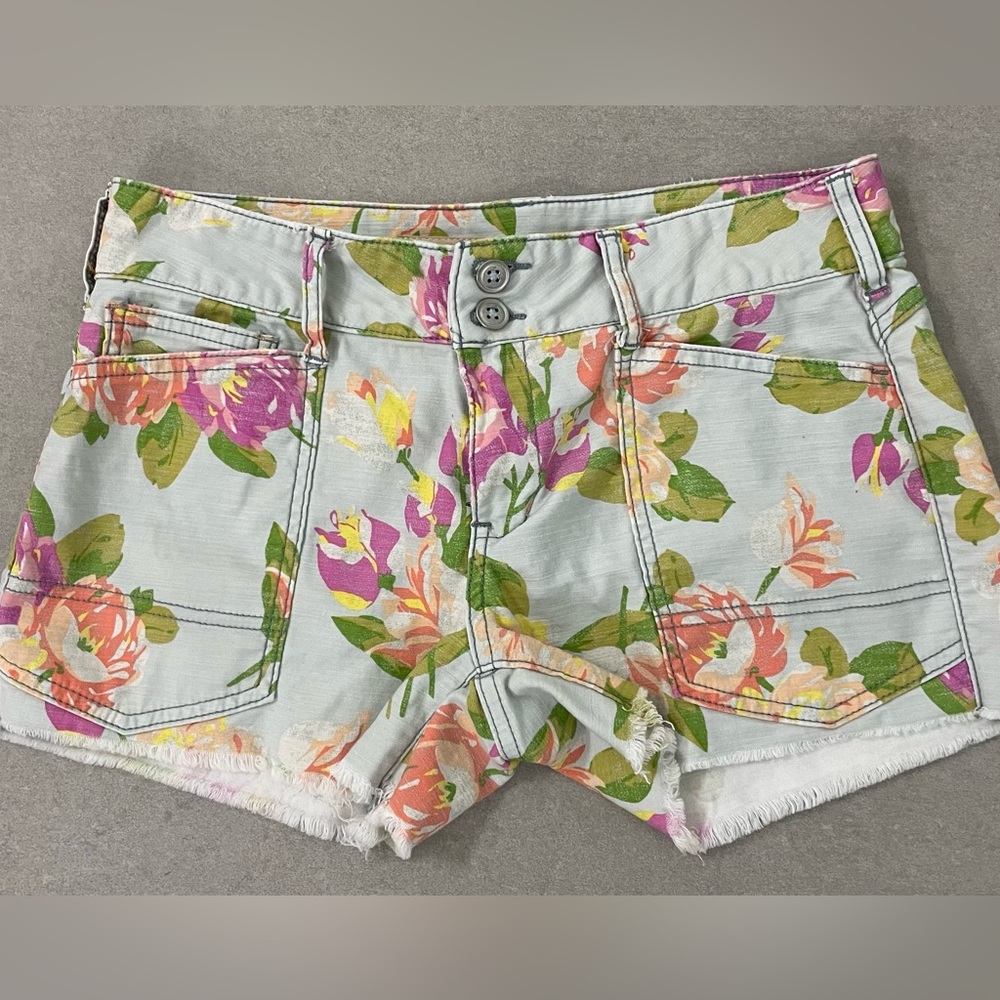 Pilcro cotton floral shorts Size 27